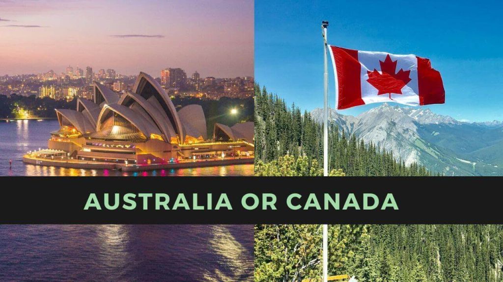 کانادا یا استرالیا برای مهاجرت تحصیلی